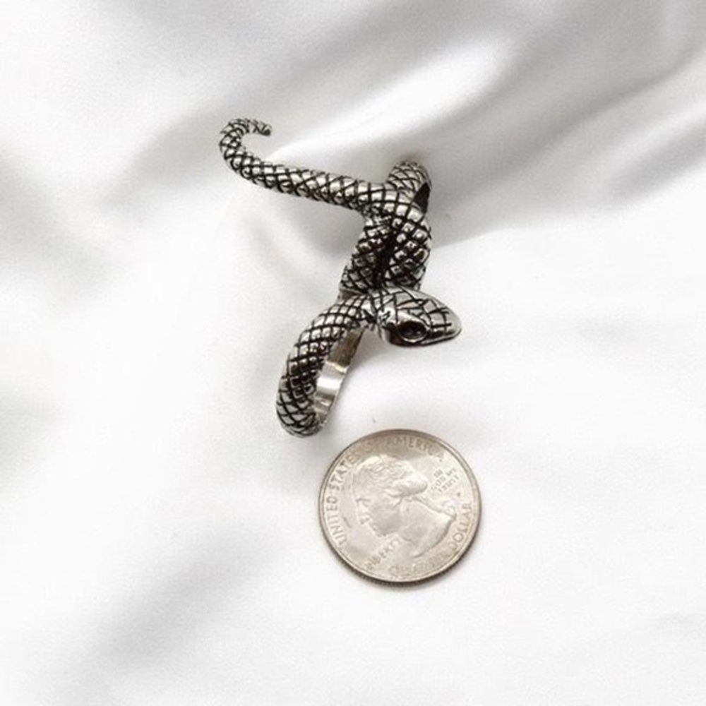 Snake Double Ring - Picture 3 of 4